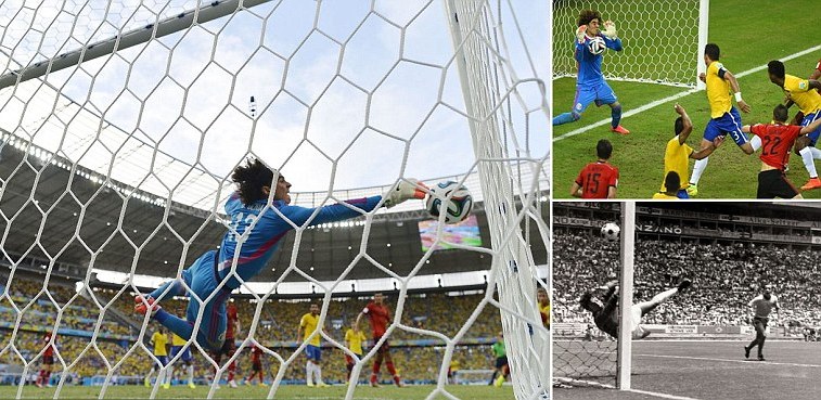 Brasil vs Meksiko. Laga Kedua Piala Dunia Tanpa Gol 